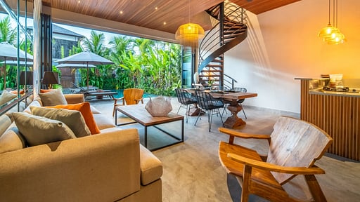 Villa Anam Loft 2 Living room