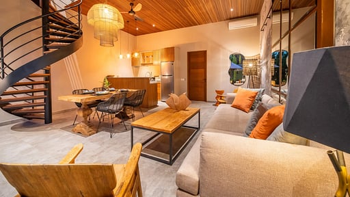 Villa Anam Loft 4 Гостиная