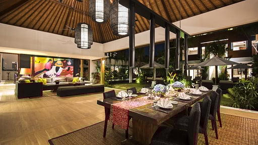 Villa Anam Zona de comedor