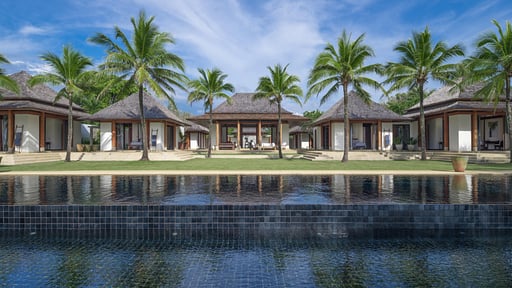 Villa Ananda at Jivana Swimming pool