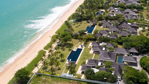 Villa Ananda at Jivana Drone pictures