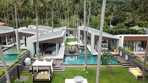 Villa Anar Фото с дрона