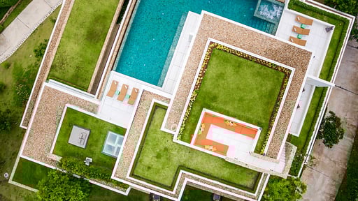 Villa Anavaya Фото с дрона