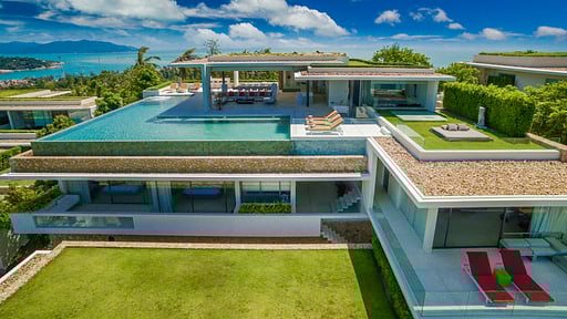 Villa Anavaya Фото с дрона