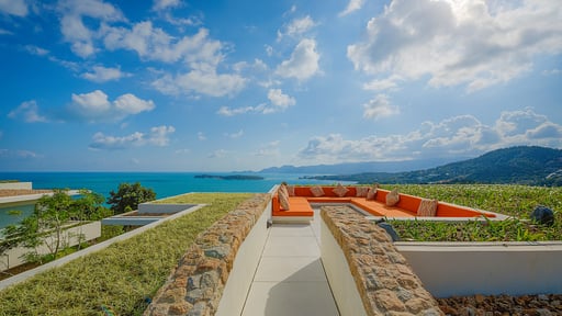 Villa Anavaya Rooftop lounge