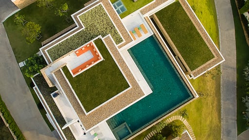 Villa Anavaya Фото с дрона