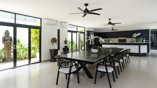 Villa Anaya Manis Zona de comedor