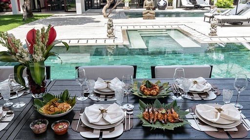 Villa Anaya Manis Zona de comedor