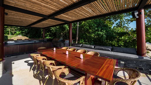 Villa Anayara Обеденная зона