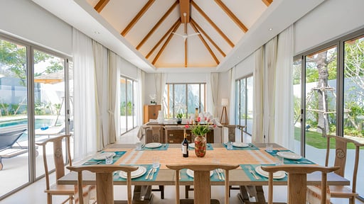 Villa Anchan 10 Eethoek