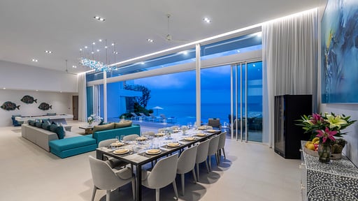 Villa Anda Dining area