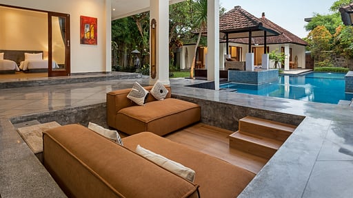 Villa Andaman Living room 1
