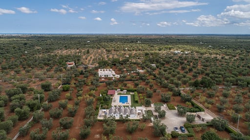 Villa Angela Ostuni Drohnen-Bilder