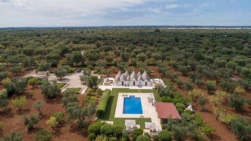 Villa Angela Ostuni Drohnen-Bilder
