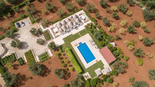 Villa Angela Ostuni Drohnen-Bilder