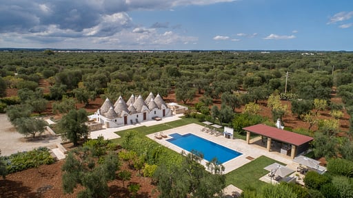 Villa Angela Ostuni Drohnen-Bilder