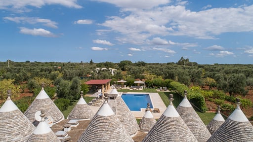 Villa Angela Ostuni Drohnen-Bilder