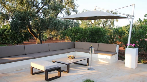 Villa Angela Ostuni Wohnbereich