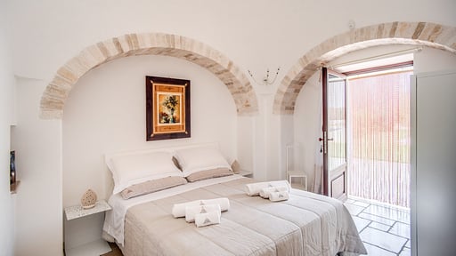 Villa Angela Ostuni Schlafzimmer 1