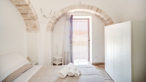Villa Angela Ostuni Schlafzimmer 1