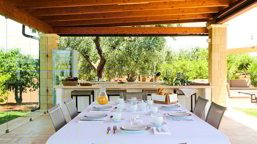 Villa Angela Ostuni Essecke