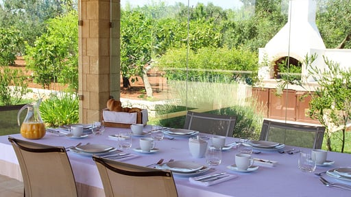 Villa Angela Ostuni Essecke