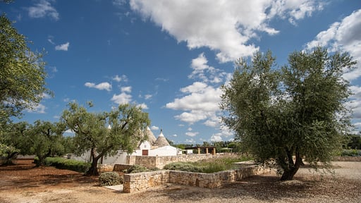 Villa Angela Ostuni Garten