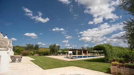 Villa Angela Ostuni Garten