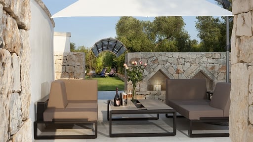 Villa Angela Ostuni Wohnbereich