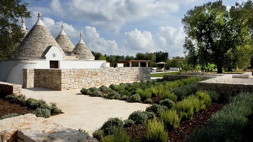 Villa Angela Ostuni Garten