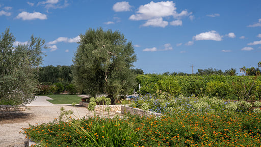 Villa Angela Ostuni Garten