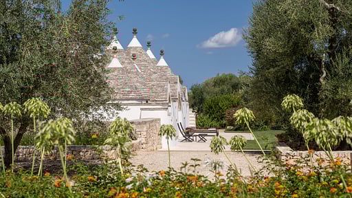 Villa Angela Ostuni Garten