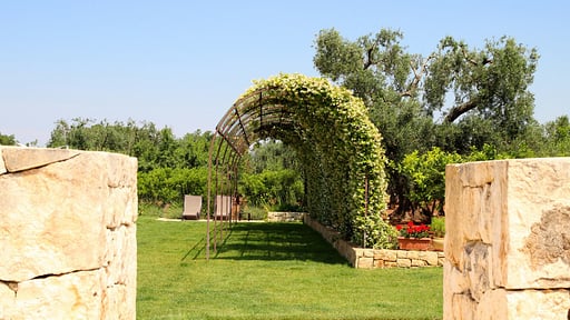 Villa Angela Ostuni Garten
