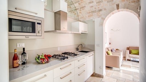Villa Angela Ostuni Küche