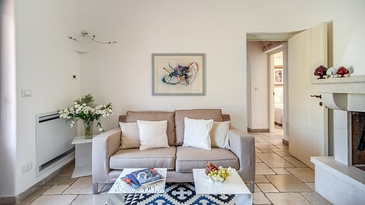 Villa Angela Ostuni Wohnbereich