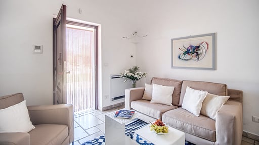 Villa Angela Ostuni Wohnbereich