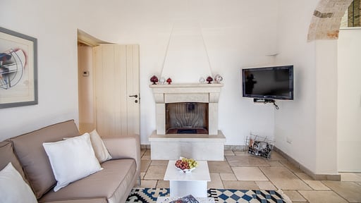 Villa Angela Ostuni Wohnbereich