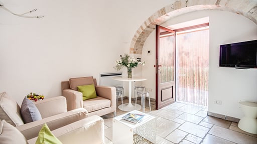 Villa Angela Ostuni Wohnbereich