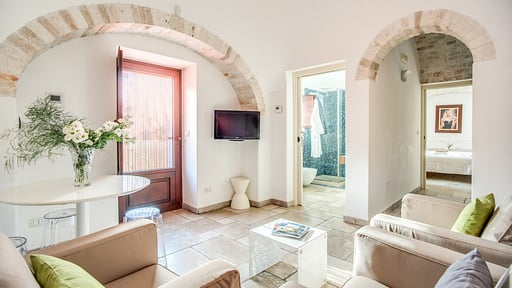 Villa Angela Ostuni Wohnbereich