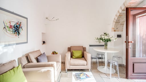 Villa Angela Ostuni Wohnbereich