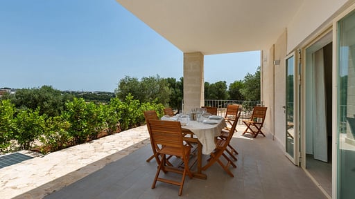 Villa Angele Terras/Veranda