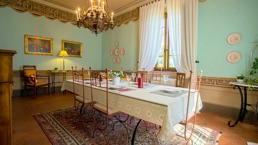 Villa Angelica Dining area
