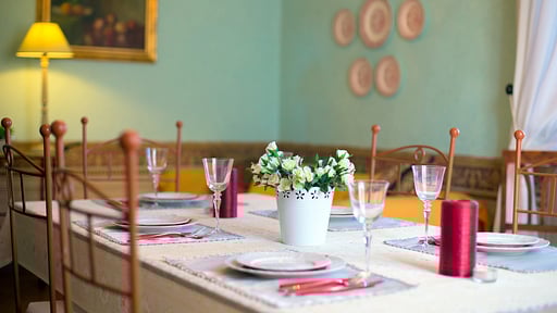 Villa Angelica Dining area