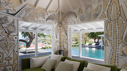 Villa Angelina Woonkamer