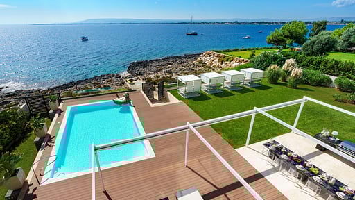 Villa Angelina Syracuse Piscine