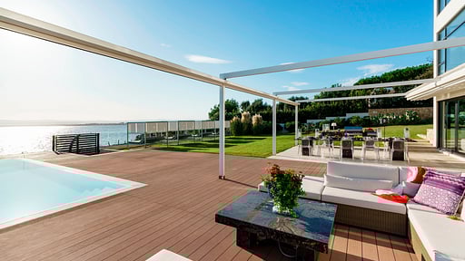 Villa Angelina Syracuse Terrasse