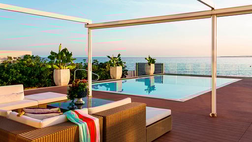 Villa Angelina Syracuse Terrasse