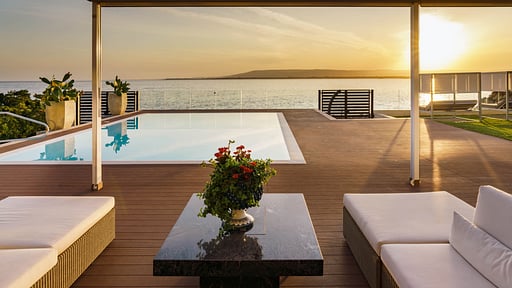 Villa Angelina Syracuse Terrasse