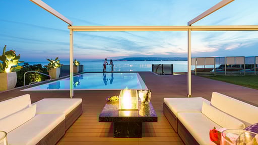 Villa Angelina Syracuse Terrasse