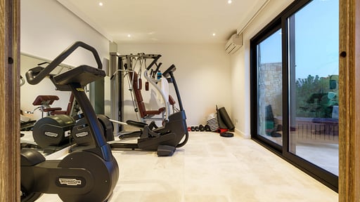 Villa Angelina Syracuse Salle de gym